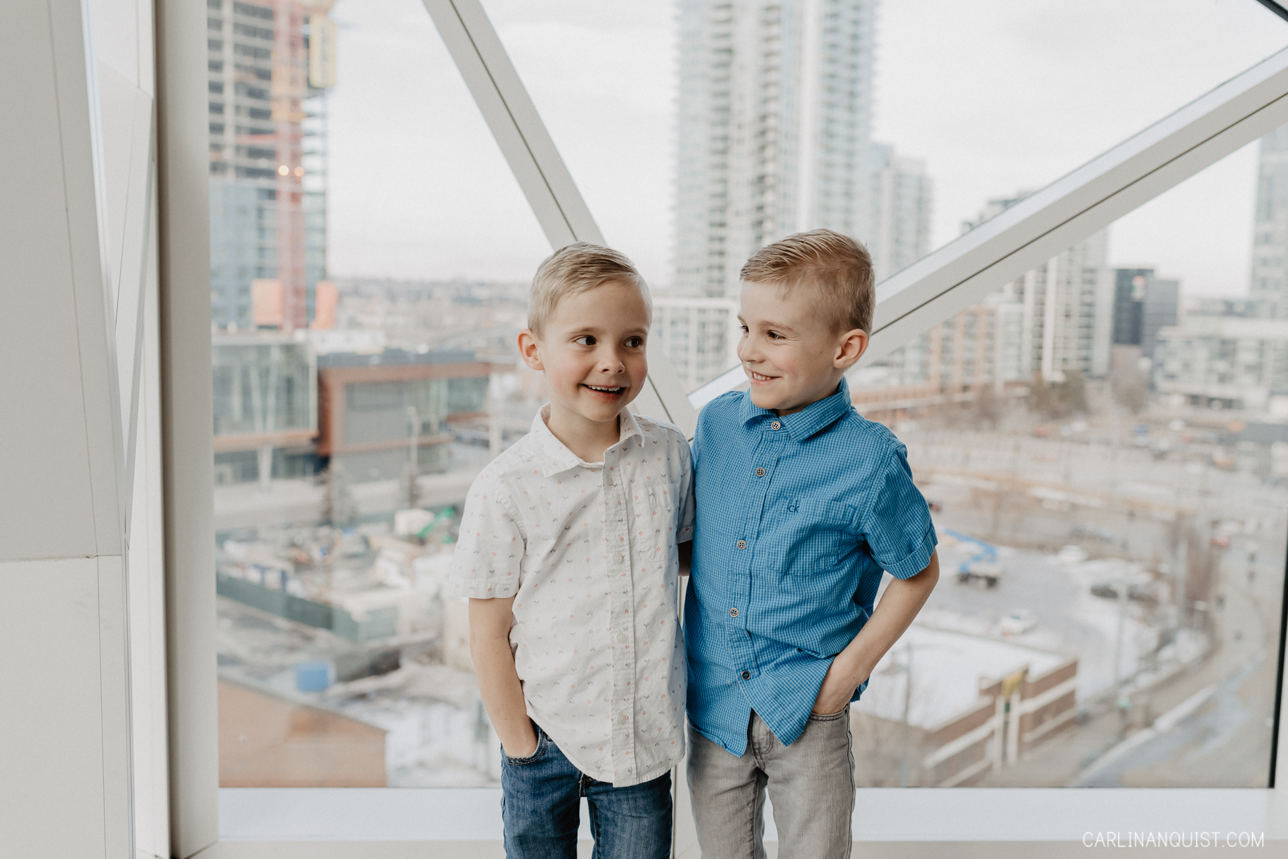 Seven Year Old Twins Photoshoot