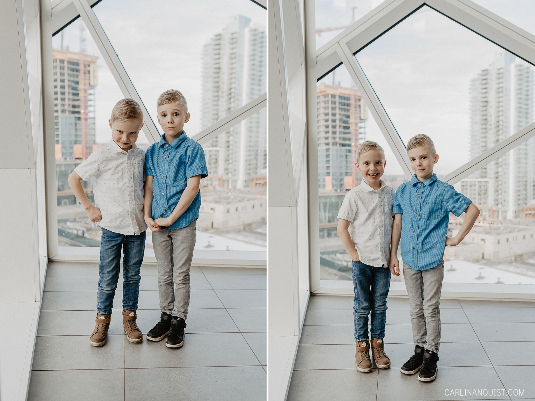 Seven Year Old Twins Photoshoot